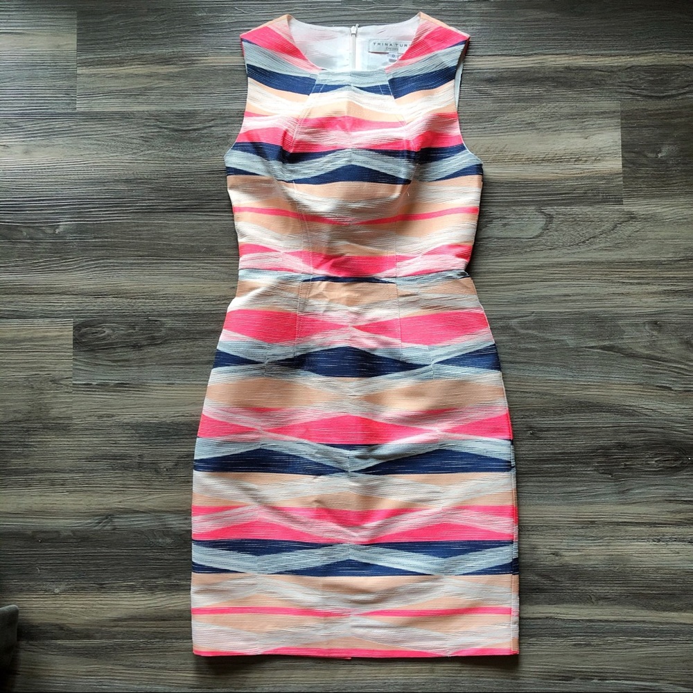Trina Turk Geometric Sheath Dress